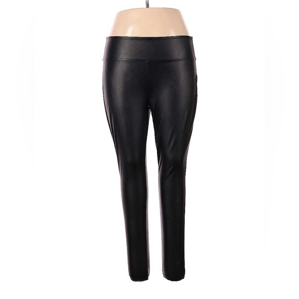 Faux leather  legging